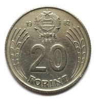 Hongrie - 20 Florint 1982 - Hungary