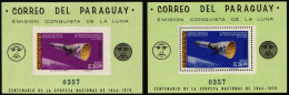 Paraguay Block 89-90 Postfrisch Raumfahrt, Muster #ND222 - Paraguay