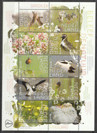 Nederland NVPH 2023 Vel Beleef De Natuur Skrok En Skrins 2023 MNH Postfris Birds, Oiseaux - Neufs
