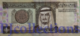 SAUDI ARABIA 1 RIYAL 1984 PICK 21c VF - Saudi-Arabien