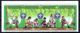 LIBYA 2.3.1982;75e Anniversaire Scouts; Michel-N° 980 - 983; MNH, Neuf ** - Libia