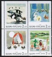 1992 Finland Nordia 93, Moomins Booklet Pane  MNH. - Nuevos