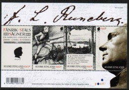 2004 Finland Mi Bl 32 Runeberg Miniature Sheet MNH. - Unused Stamps