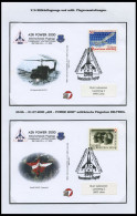 SONDERFLÜGE 1978-2003, 13 Verschiedene Sonderbelege Militärflugzeuge Und Militärische Flugveranstaltungen, Pracht - Autres & Non Classés