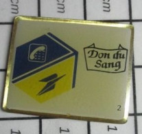 1920 Pin's Pins / Beau Et Rare / ASSOCIATIONS / LA POSTE FRANCE TELECOM DON DU SANG - Verenigingen