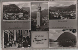 46628 - Schweiz - Lugano - U.a. In Der Altstadt - Ca. 1955 - Autres & Non Classés