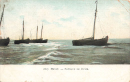 BELGIQUE - Heyst - Bateaux De Pêche - Carte Postale Ancienne - Heist