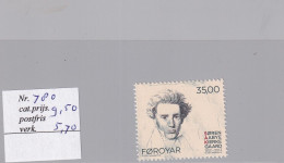 SA03 Faroe Islands 2013 200th Anniv Birth Of Søren Kierkegaard Mint Stamp - Faroe Islands