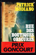 Rue Des Boutiques Obscures - Patrick Modiano - 1979 - 190 Pages 20,5 X 13,5 Cm - Other & Unclassified