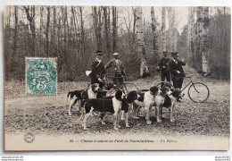 CPA - Chasse à Courre En Forêt De Fontainebleau - Jagd