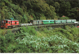 AFRIQUE  MADAGASCAR  F.C.E. ANDRAMBOVATO  TRAIN   2 SCANS - Madagascar