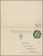Postkarte P 43 Brevkort König Gustav 10/10 Öre, GÖTEBORG 21.9.1926 - Entiers Postaux