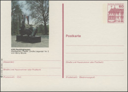 P138-p2/022 4350 Recklinghhausen, Stadtgarten Plastik ** - Cartes Postales Illustrées - Neuves