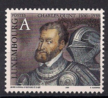 2000 Luxemburg   Mi. 1494**MNH 500. Geburtstag Von Kaiser Karl V. - Neufs