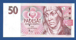 CZECHIA - CZECH Republic - P.17c – 50 Korun 1997 XF/aUNC, S/n E69 071600 - Tsjechië