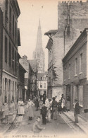 HARFLEUR.....rue De La Gare....   Edit  LL No 392 - Harfleur