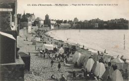 FRANCE - Saint Servan - Plage Des Bas Sablons - Vue Prise Du Coin à L'air - Animé - Carte Postale Ancienne - Saint Servan