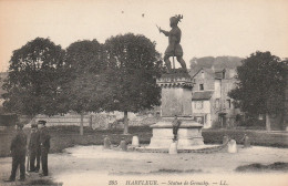 HARFLEUR.....statue De Grouchy.   Edit  LL No .395 - Harfleur