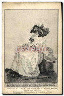 CPA Histoire Du Costume Femme Galatne Epoque Louis XVI - Mode