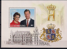 2000 Luxemburg   Mi. Bl. 18**MNH  Thronbesteigung Von Prinz Henri Erbgroßherzog Von Luxemburg - Neufs