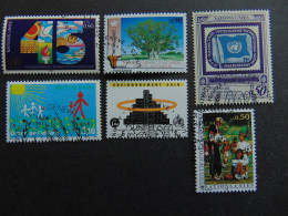 Très Bel Ensemble De 6 Timbres Oblitérés Du Début Des Années 90 - Used Stamps