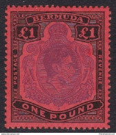 1951 BERMUDA, SG 121d  £ 1  MNH/** - Other & Unclassified