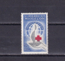 SA03 St Pierre Et Miquelon France 1963 100th Anniv Int Red Cross Mint Stamp - Ungebraucht
