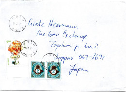 76556 - Norwegen - 2001 - 5Kr Carlsen MiF A Bf OSLO -> Japan - Covers & Documents