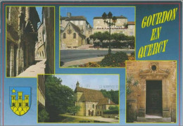 (46). Lot. Gourdon En Quercy Cite Medievale 1994 & (3) Lacets - Gourdon