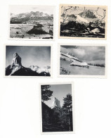 Isère VERCORS 5 Photos Le Mont Aiguille  Le Grand Veymond  Les Deux Soeurs   Ferme Dans La Neige - Vercors