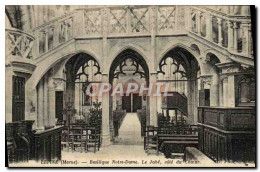 CPA Lepine Basilique Notre Dame Le Jube Cote Du Choeur - L'Epine