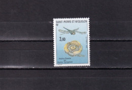 SA03 St Pierre Et Miquelon France 1992 Plants And Insects Mint - Unused Stamps