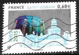 TIMBRE N° 4984   -   SAINT GOBAIN   -     -  OBLITERE  -  2015 - Used Stamps