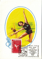 MAX 43 - 141 GYMNASTYC, Romania - Maximum Card - 2000 - Gymnastique