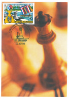 MAX 43 - 10 CHESS, Romania - Maximum Card - 2000 - Echecs