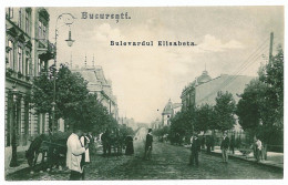 RO 52 - 3875 BUCURESTI,  Elisabeta Ave. Romania - Old Postcard - Unused - Roumanie