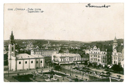 RO 52 - 2069 ORADEA, Market Unirii, Romania - Old Postcard, Real PHOTO - Used - 1933 - Roumanie