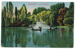 RO 52 - 1731 BUCURESTI, Lake Cismigiu, Romania - Old Postcard - Used - 1931 - Romania