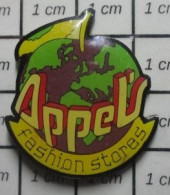 1920 Pin's Pins / Beau Et Rare / MARQUES / POMME VERTE APPEL'S FASHION STORE - Trademarks