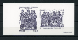 FRANCE : CHARLEMAGNE - EPREUVE "DE LUXE" DU N° Yt 4943+4944 (*) - Epreuves De Luxe