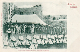 Gruss Aus Jerusalem - Besitzergreifung Des Zion Platzes Dormition - Israel