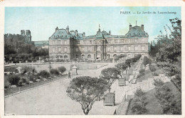 FRANCE - Paris - Le Jardin Du Luxembourg - Vue Sur Le Château - Vue Générale - Carte Postale Ancienne - Parcs, Jardins