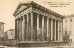 VIENNE  Le Temple D'AUGUSTE  39  (scan Recto-verso)MA2268Ter - Vienne