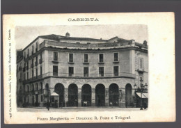 Italia-Campania-Caserta-piazza Margherita Direzione Poste E Telegrafi - Caserta