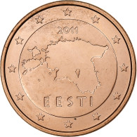 Estonie, 5 Euro Cent, 2011, Vantaa, SPL+, Cuivre Plaqué Acier, KM:63 - Estonia