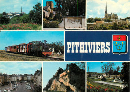PITHIVIERS  Multivue Petit Train 22  (scan Recto-verso)MA2279Bis - Pithiviers