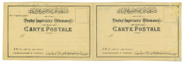 P2833 - TURKEY ISFILA CAT. FM 4 A DOUBLE MINT CARD - Briefe U. Dokumente