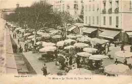 06 - Nice - Le Marché Du Cours Saleya - Animée - CPA - Voir Scans Recto-Verso - Markten, Feesten