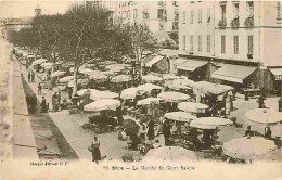 06 - Nice - Le Marché Du Cours Saleya - Animée - CPA - Voir Scans Recto-Verso - Markets, Festivals