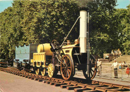 Trains - Matériel - The Replica Rocket Demonstrated In Hyde Park - CPM - Carte Neuve - Voir Scans Recto-Verso - Matériel